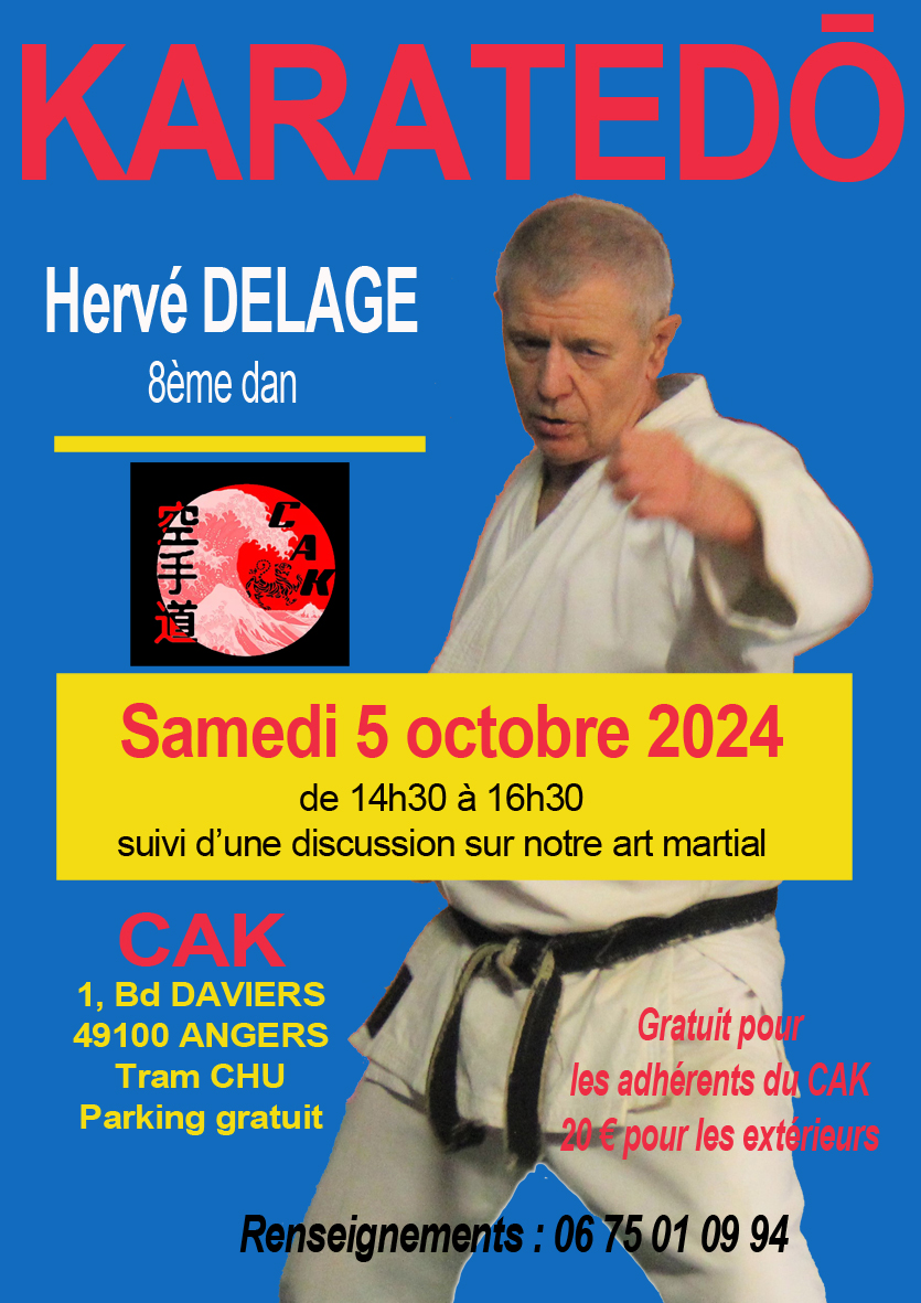 Hervé DELAGE CAK le 5 octobre 2024 BD